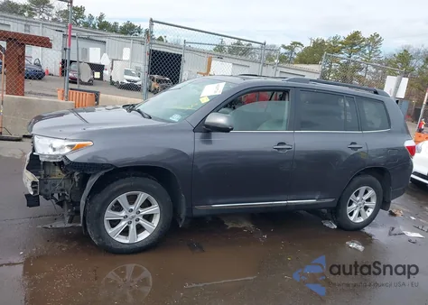 2012 Toyota Highlander Se V6 из США, поврежденный, VIN 5TDBK3EH6CS122768